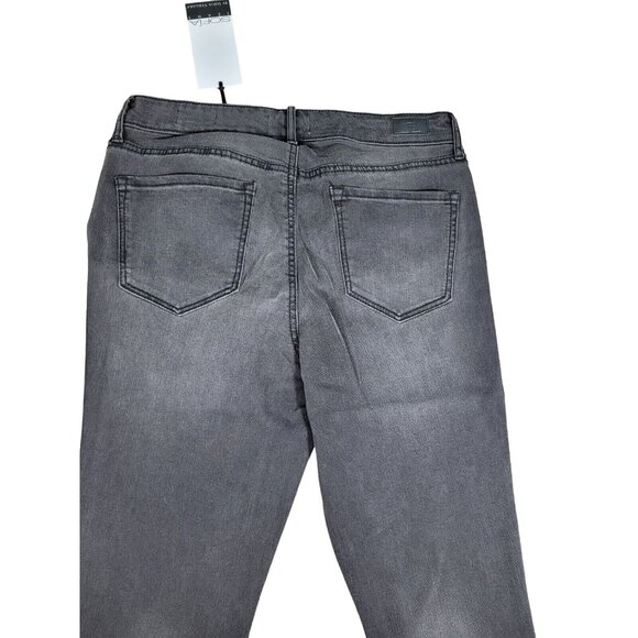 Sofia Vergara Women's Jeans Size 10 Skinny Ankle Stretch Black Rhinestones (32) - Picture 5 of 11